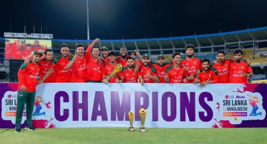 Bangladesh Clinch T20 Series with Commanding Chase